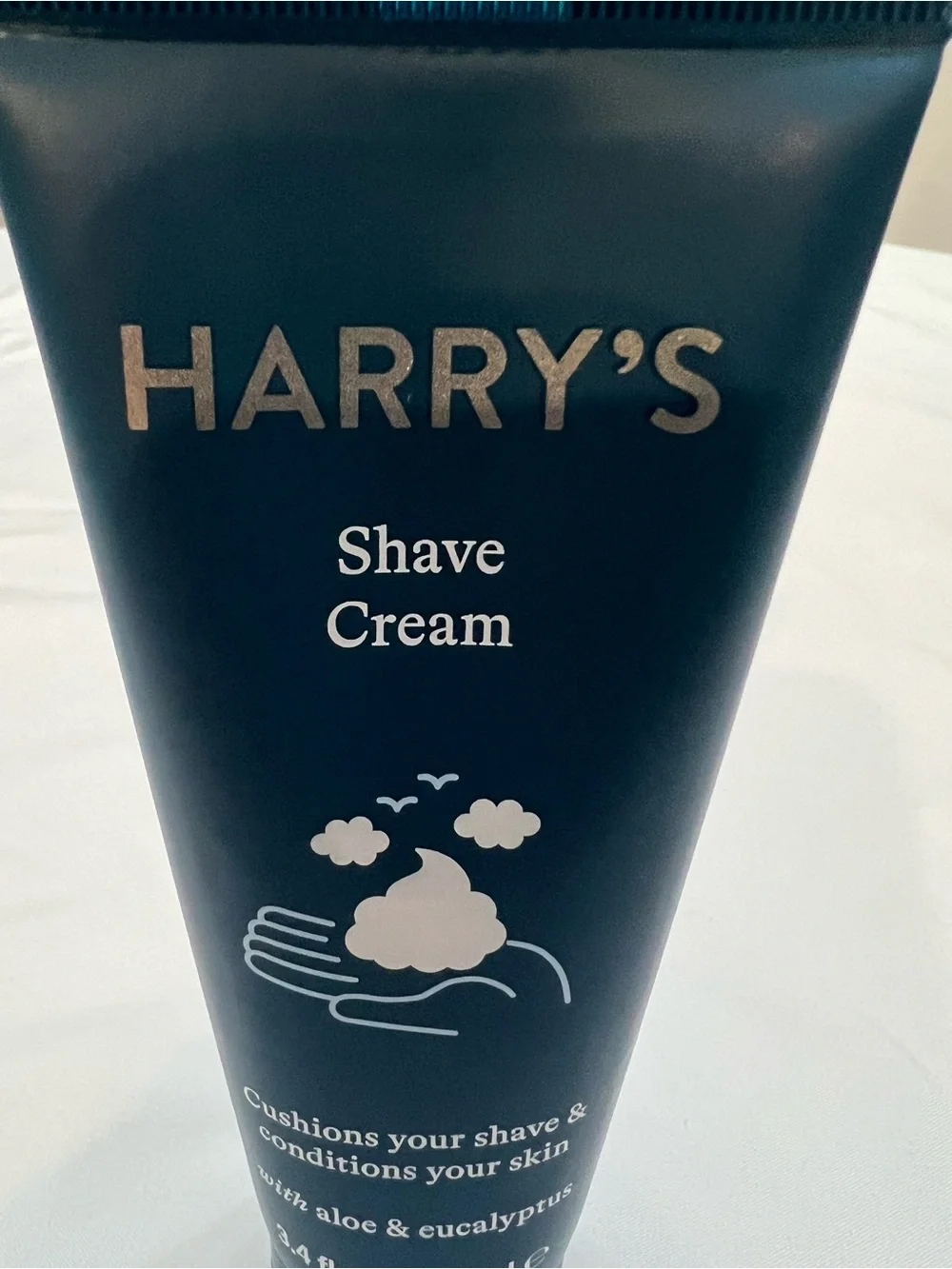 Harry's Shave Cream Aloe & Eucalyptus — Deep Soothing Conditioning NEW UNOPENED